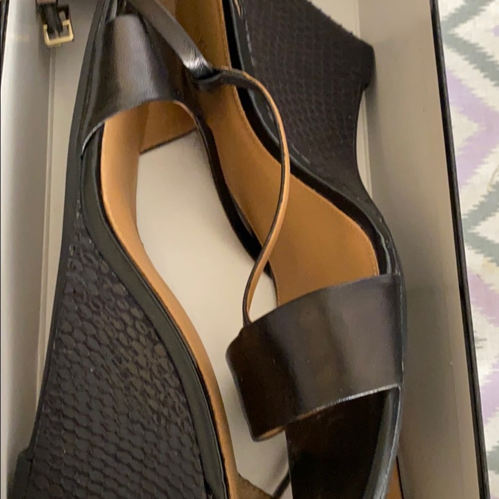 Black woman sandal